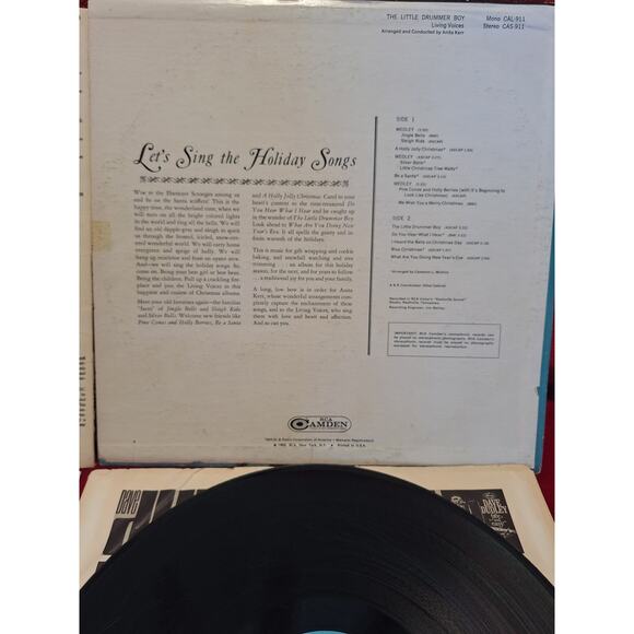 Christmas vinyl 59 perry como and 65 little drummer boy vg+ - Picture 8 of 11